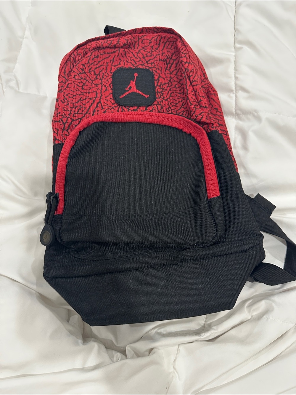 Jordan Red and Black Men's Backpack